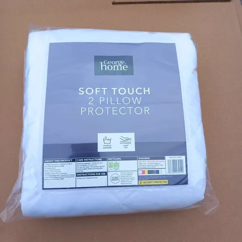 PALLET OF APPROXIMATELY 85 BOXES OF THREE BRAND NEW SOFT TOUCH 2 PILLOW PROTECTORS