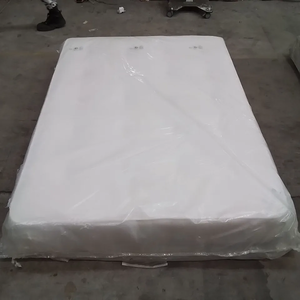 QUALITY BAGGED TIVOLI 12.5G OPEN COIL SPRING UNIT 4'6 DOUBLE MATTRESS 