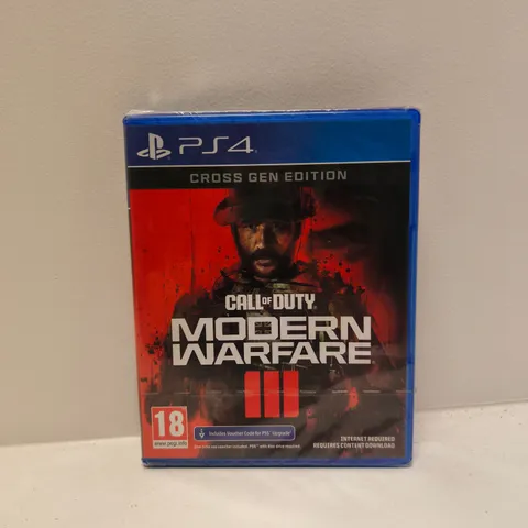 SEALED CALL OF DUTY MODERN WARFARE III