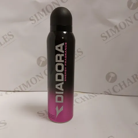 BOX OF APPROX 12 DIADORA PINK ENERGY FRAGRANCE BODY SPRAYS - 12X150ML