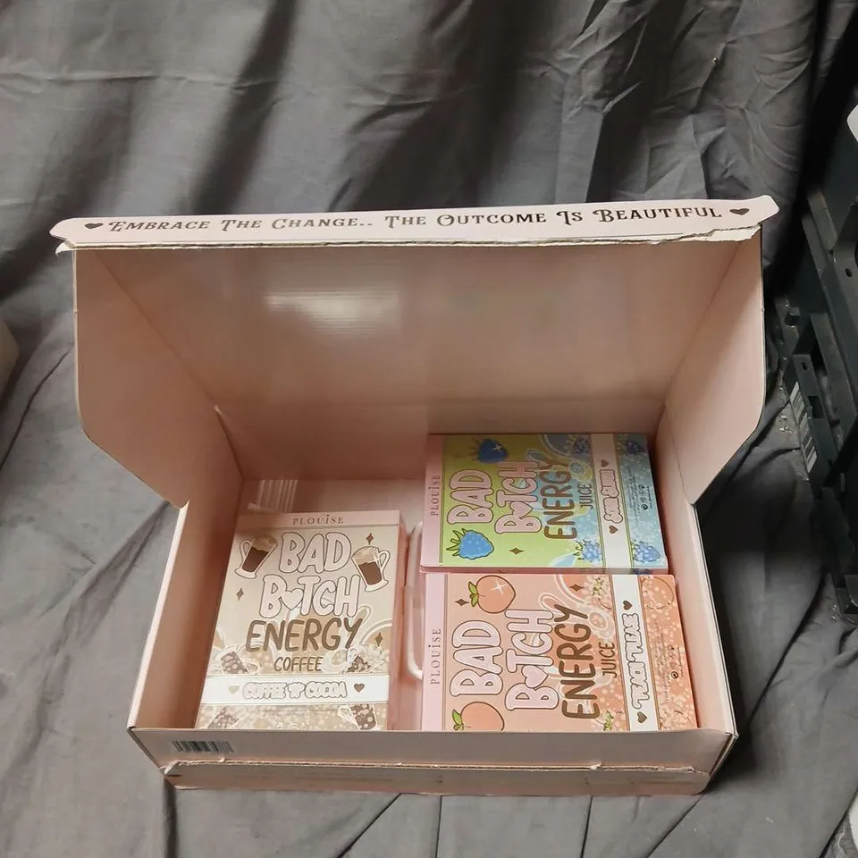 P LOUISE BAD BITCH ENERGY BOX SET – PINK PACKAGING