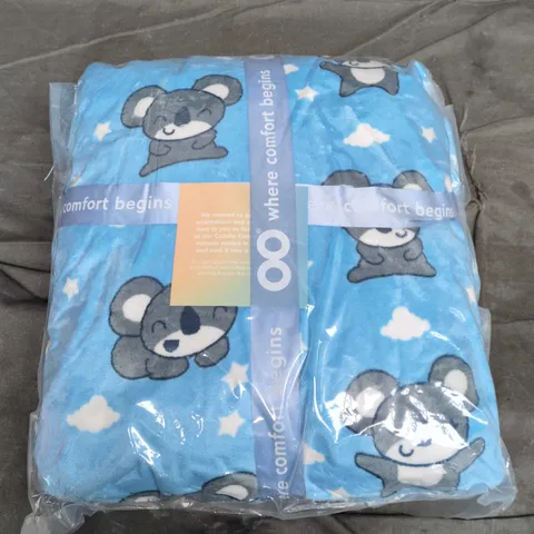 SEALED OODIE OVERSIZED HOODED BLANKET - KOALA