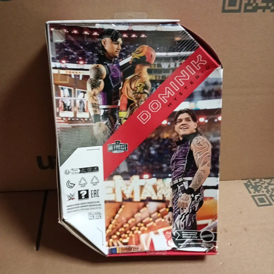 DOMINIK MYSTERIO WWE ULTIMATE EDITION ACTION FIGURE SET – 2-PACK, BOXED