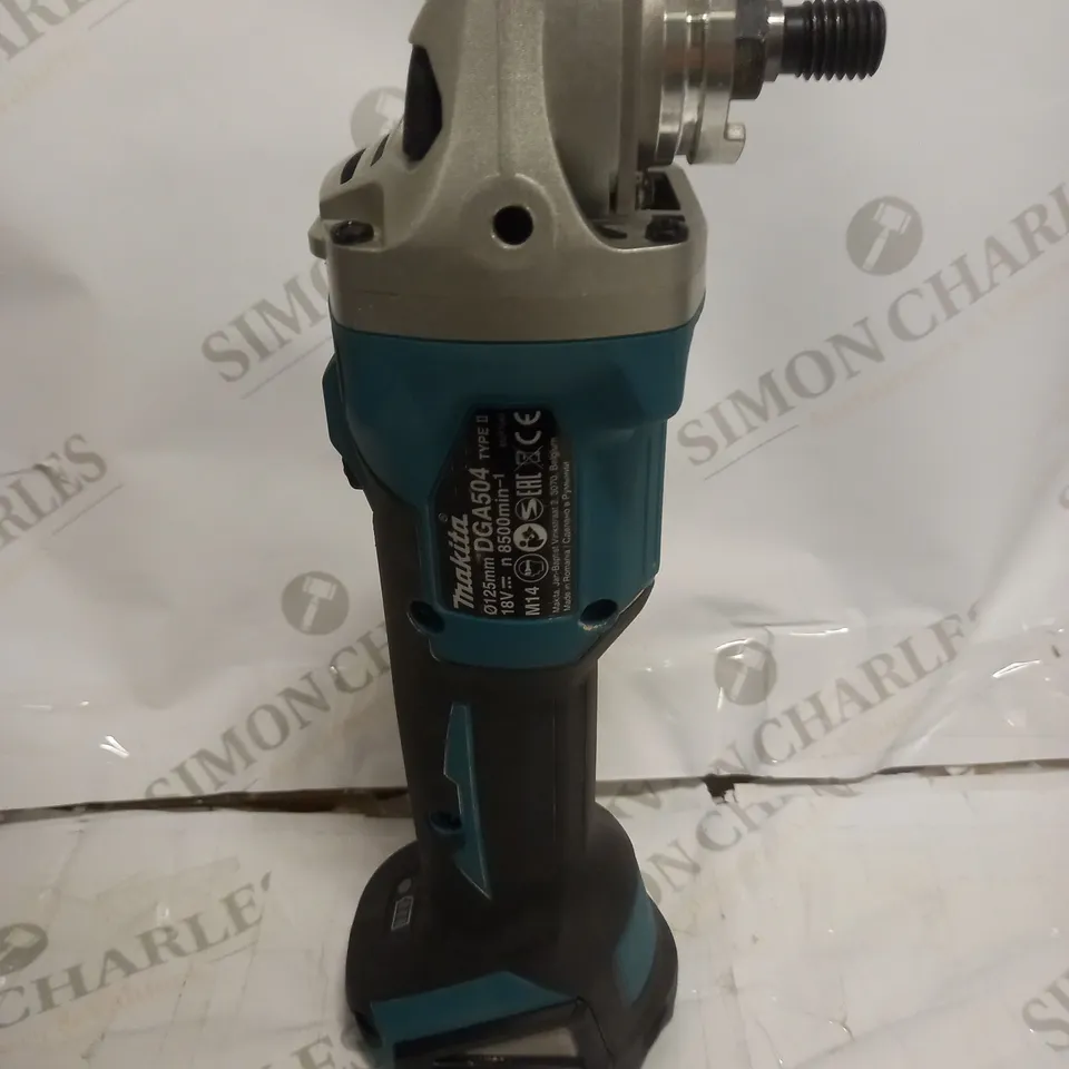 MAKITA DGA 504Z CORDLESS ANGLE GRINGER