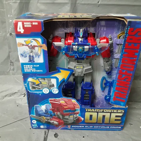 BOXED TRANSFORMERS POWER FLIP ADMIRAL