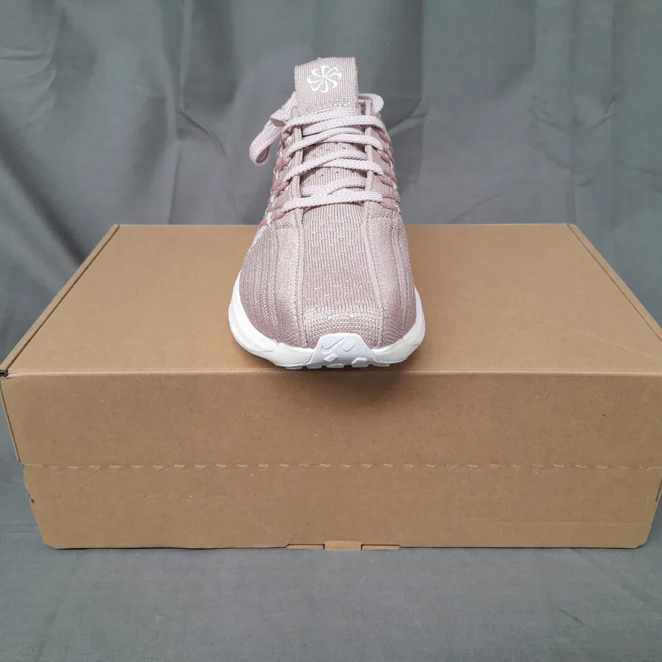 BOXED PAIR OF NIKE PEGASUS TURBO NEXT NATURE SHOES IN PINK UK SIZE 4