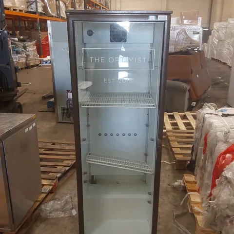 CORNELIUS ZENITH 600T COMMERCIAL SINGLE-DOOR, GLASS-FRONT BOTTLE COOLER AND DRINKS FRIDGE