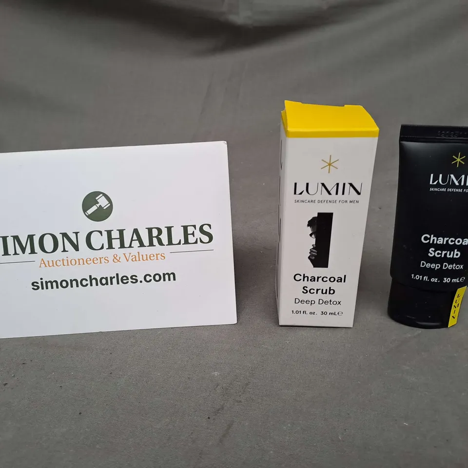 LUMIN CHARCOAL SCRUB 30ML 
