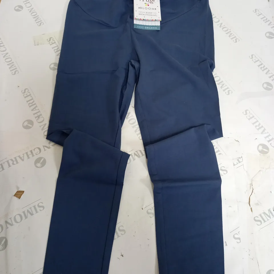FRUGI ROLL TOP YOGA PANTS IN SPACE BLUE - SIZE 10