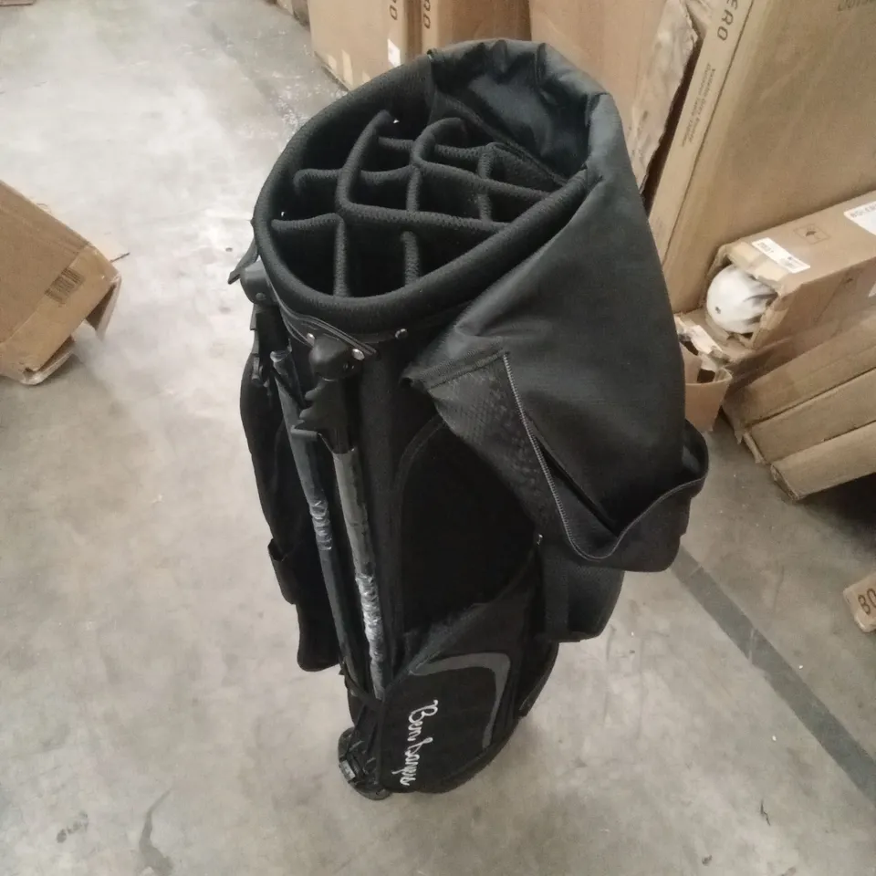 BEN SAYERS DLX GOLF STAND BAG - BLACK/GREY RRP £109.99