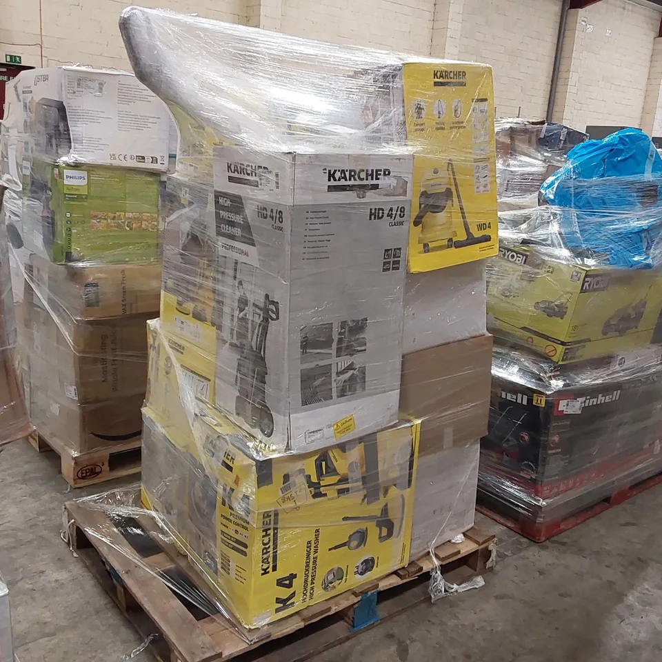 PALLET OF APPROXIMATELY 14 UNPROCESSED RAW RETURN HOUSEHOLD AND ELECTRICAL GOODS TO INCLUDE;