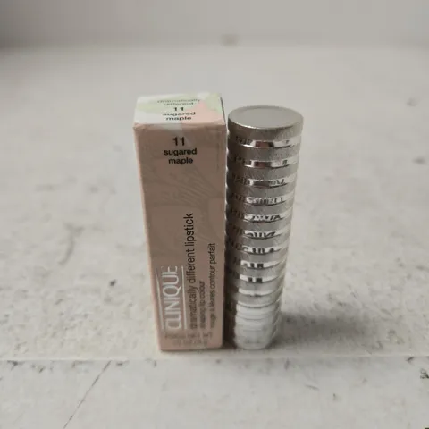 CLINIQUE LIPSTICK – SHADE 11 SUGARED MAPLE (BOXED)