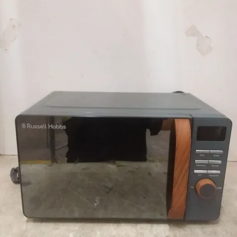 BOXED RUSSELL HOBBS RHMD714G SCANDI GREY DIGITAL MICROWAVE