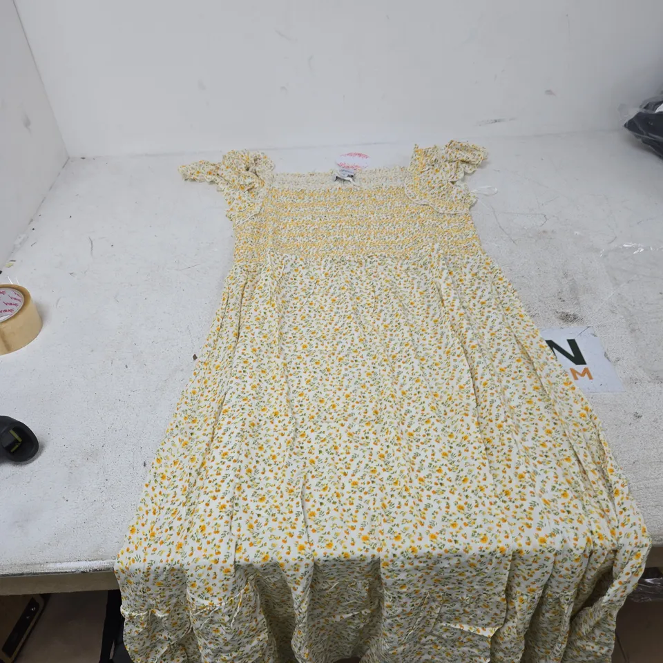MUDFLOWER FLORAL DRESS, UK 16, STYLE SU-24MF-781