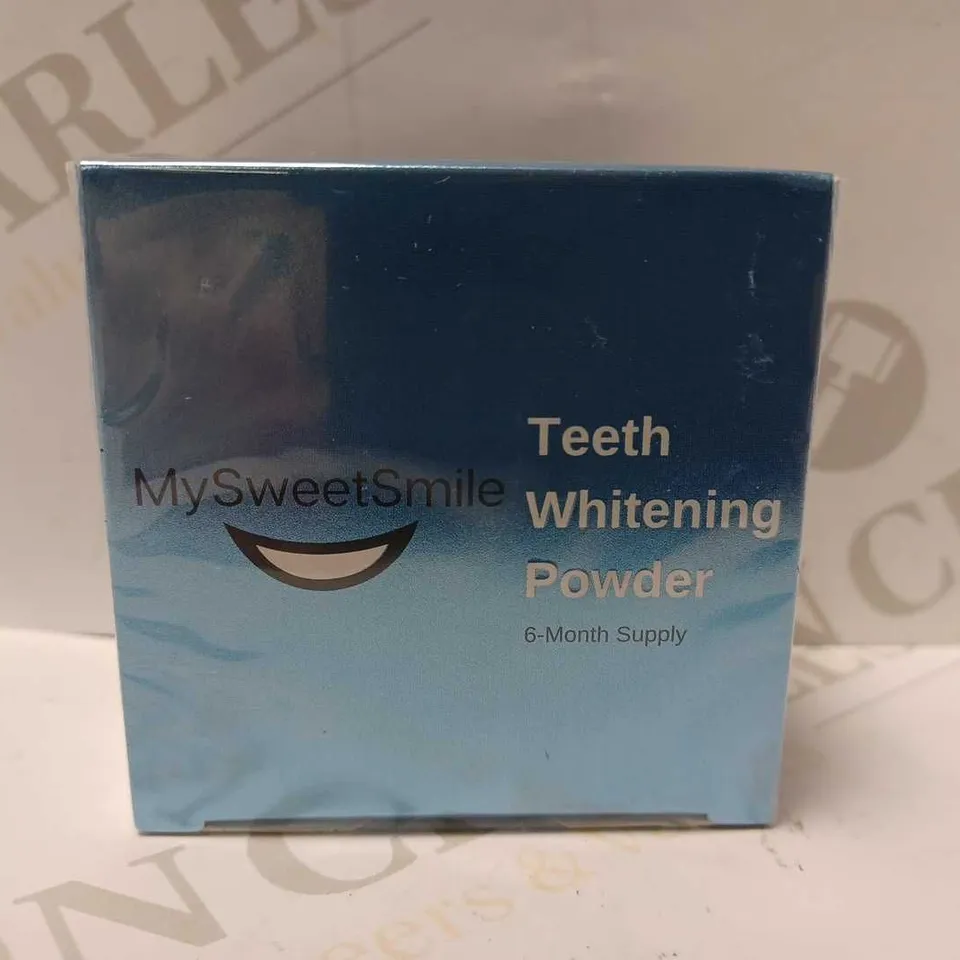 'MYSWEETSMILE TEETH WHITENING POWDER 6 MONTH SUPPLY 