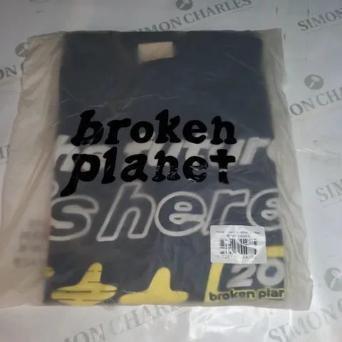 SEALED BROKEN PLANET THE FUTURE IS HERE T-SHIRT SIZE M