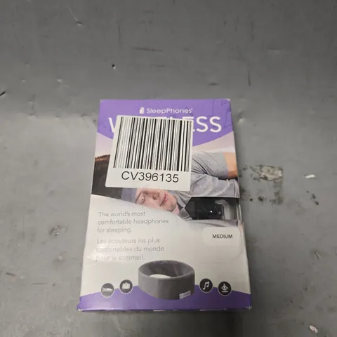 BOXED SLEEP PHONES WIRELESS - MEDIUM