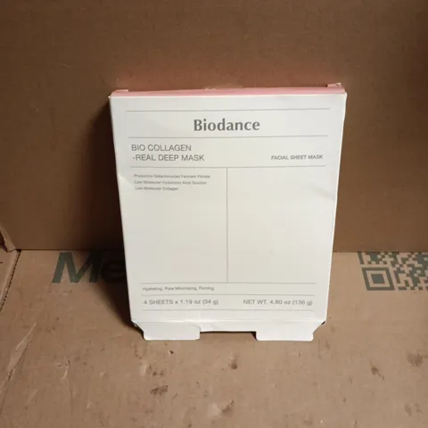 BIODANCE BIO COLLAGEN REAL DEEP MASK – FACIAL SHEET MASK, 4 SHEETS