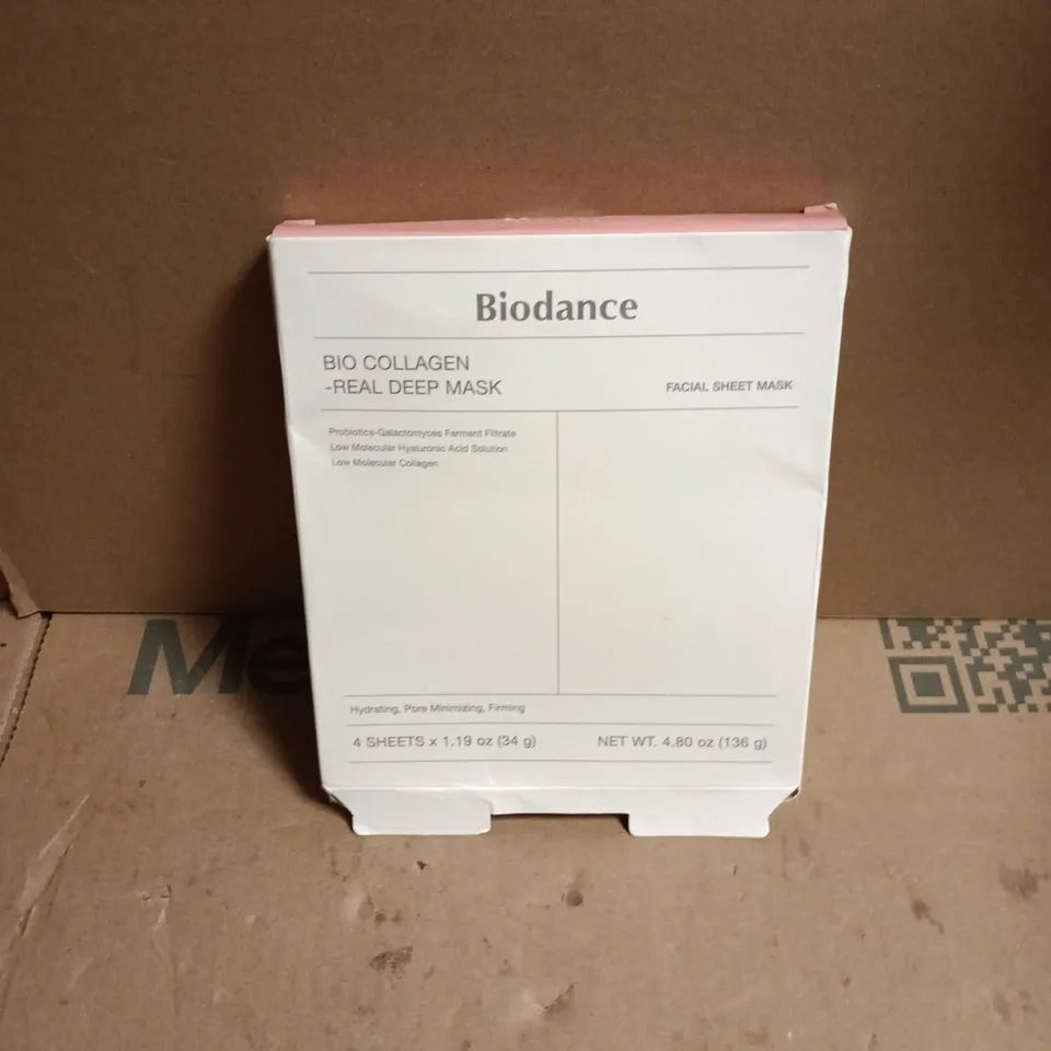 BIODANCE BIO COLLAGEN REAL DEEP MASK – FACIAL SHEET MASK, 4 SHEETS