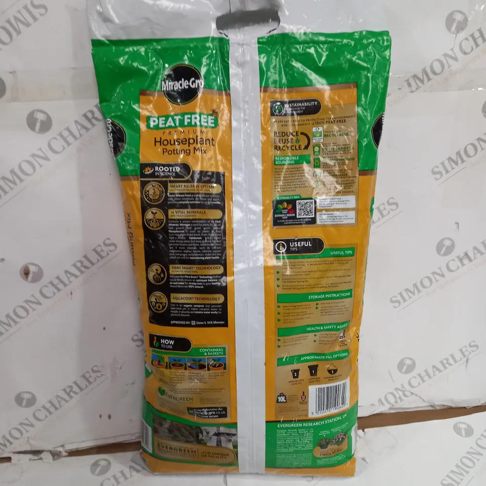 MIRICALE-GROW PEAT FREE HOUSEPLANT POTTING MIX 10L