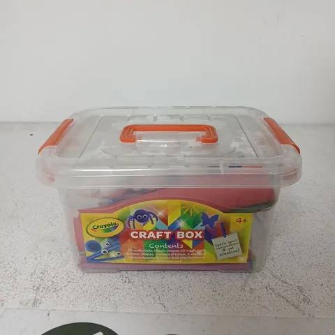 CRAYOLA CHILDRENS CRAFT BOX