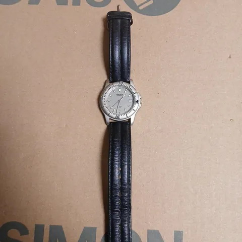 SEKONDA QUARTZ WATCH – LEATHER STRAP