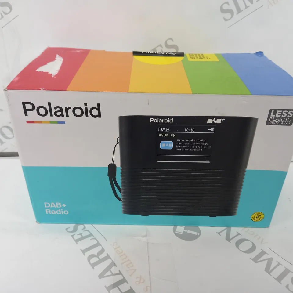 BOXED/SEALED POLAROID BLUETOOTH DAB+ RADIO