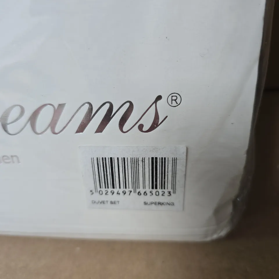 SWEET DREAMS DUVET SET – SUPERKING, WHITE