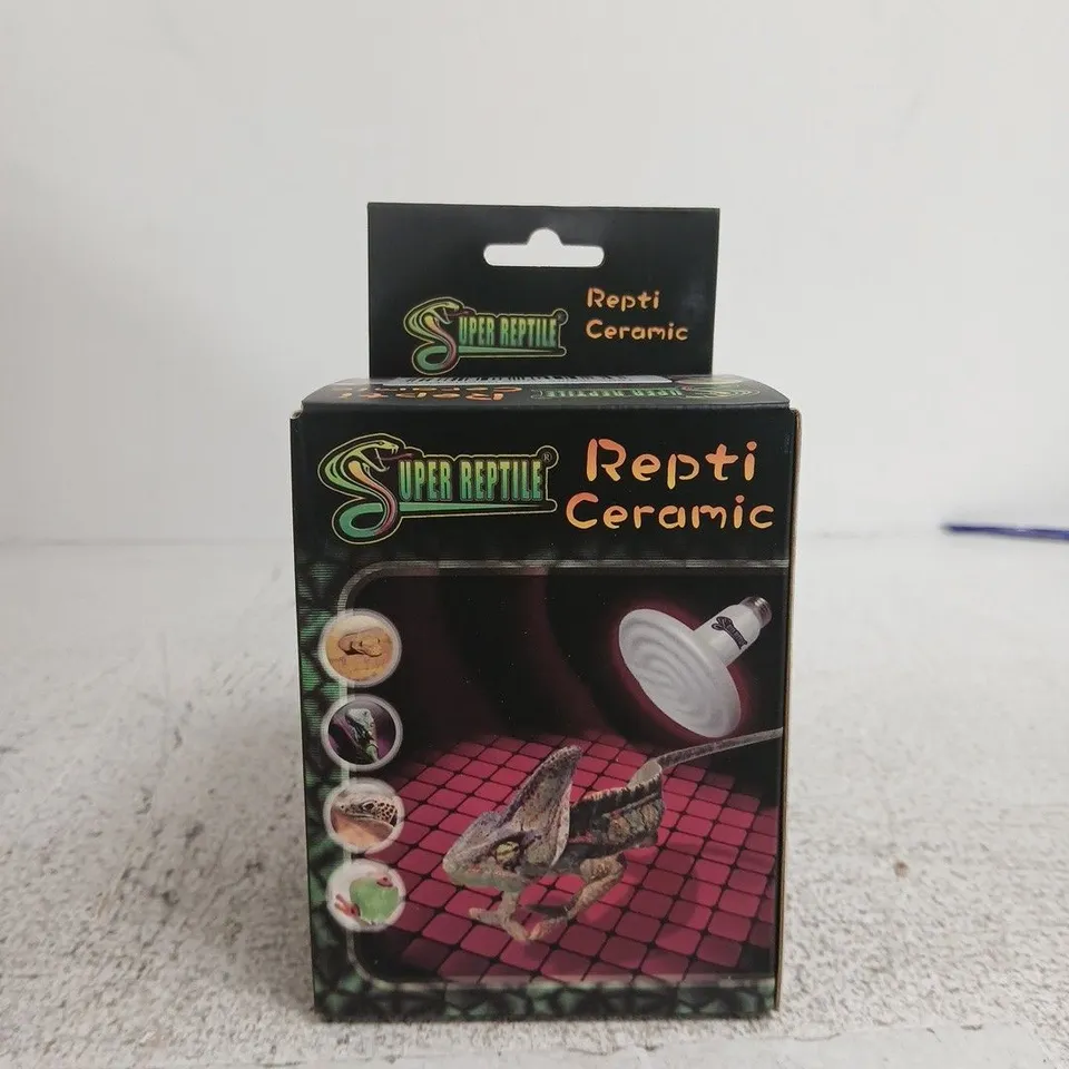 SUPER REPTILE REPTI CERAMIC 100W WHITE CONE REPTILE HEAT BULB – MULTI-PACK OF APPROXIMATELY 45