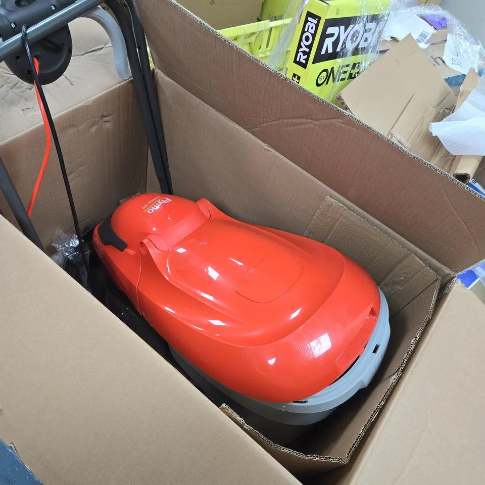 FLYMO EASIGLIDE 300 ELECTRIC HOVER LAWN MOWER – BOXED