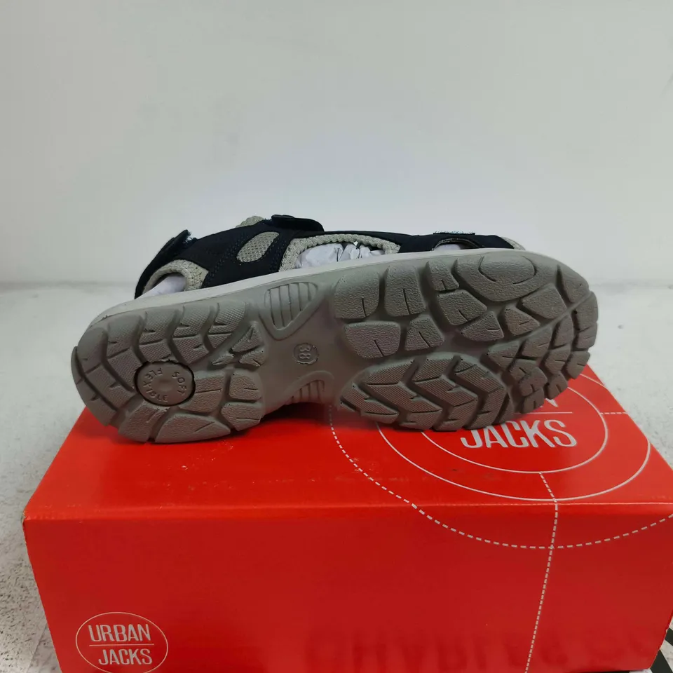 URBAN JACKS MANDY SHOES NAVY SIZE 38 BOXED