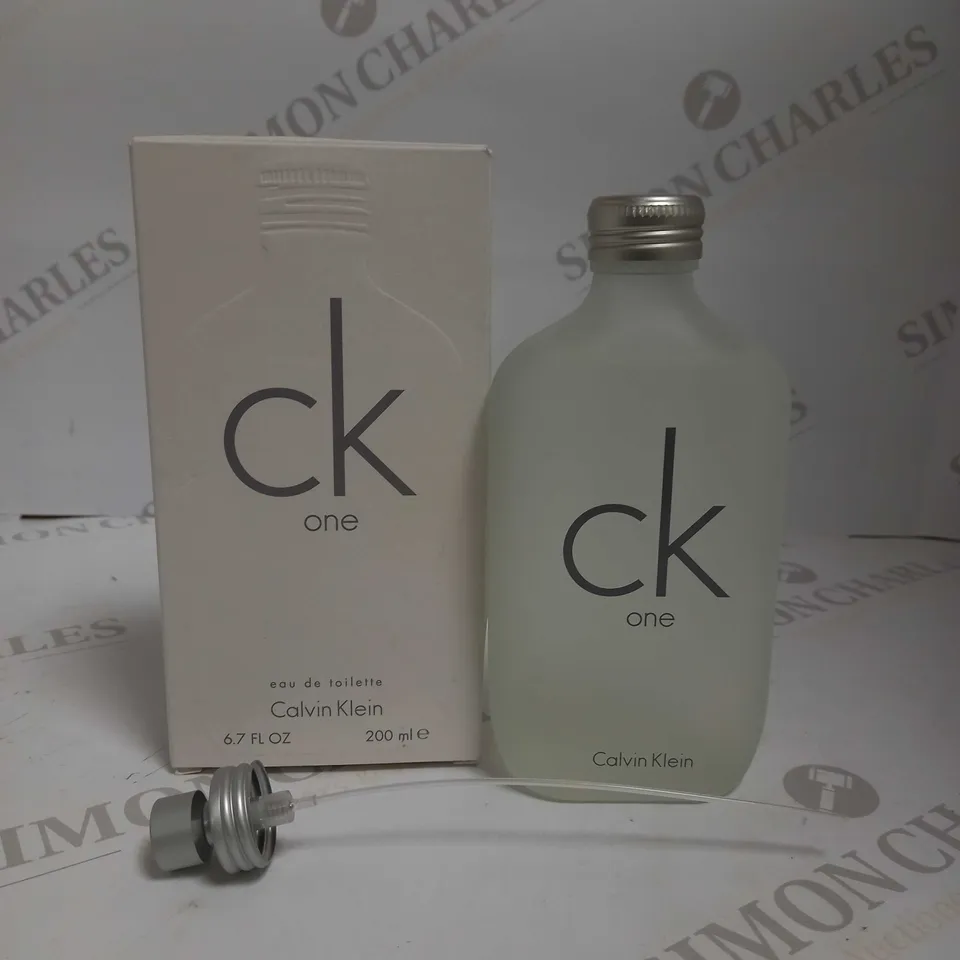 CALVIN KLEIN CK ONE EDT 200ML