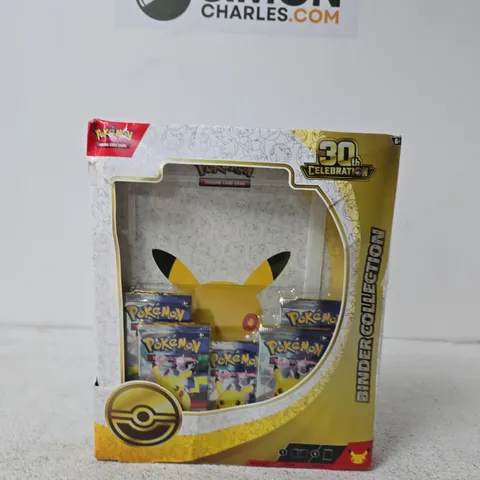 POKÉMON 30TH CELEBRATION BINDER COLLECTION WITH BOOSTER PACKS