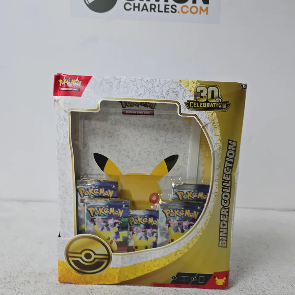 POKÉMON 30TH CELEBRATION BINDER COLLECTION WITH BOOSTER PACKS