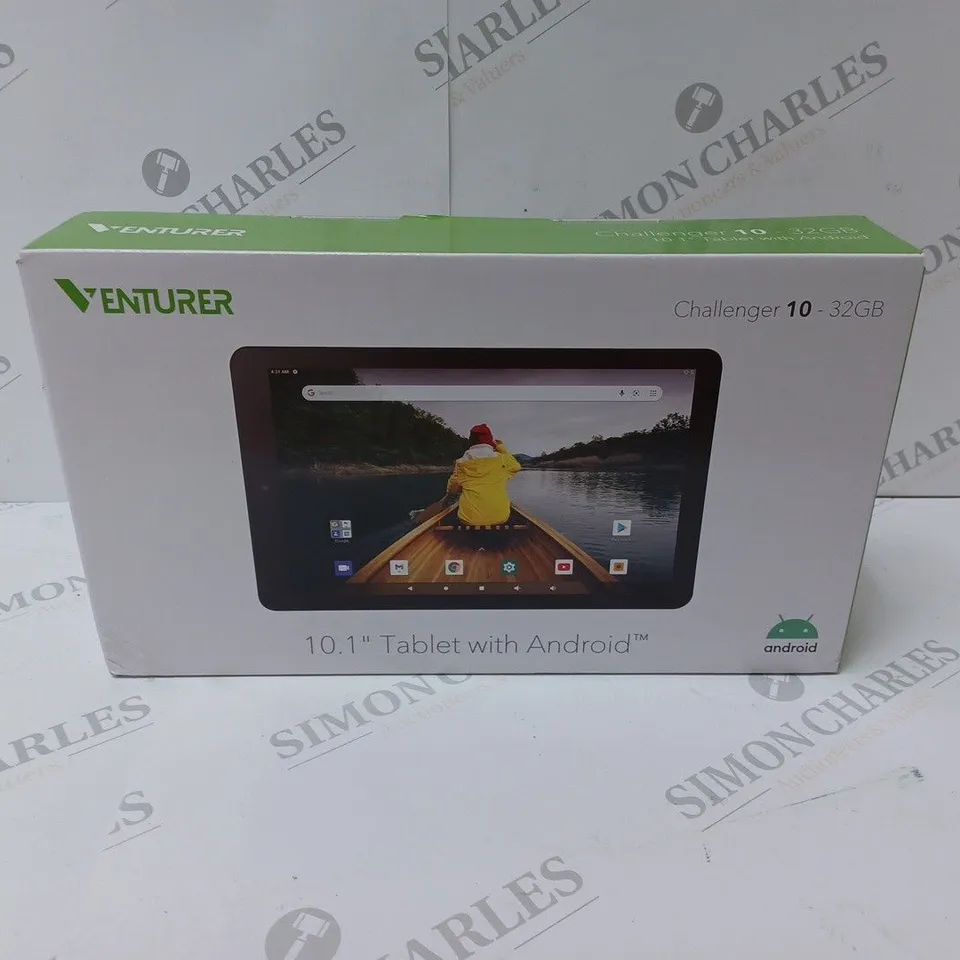 BRAND NEW BOXED VENTURER CHALLENGER 10, 10.1" ANDROID TABLET 