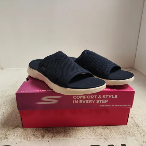 SKECHERS GO WALK SANDALS – NAVY UK 6