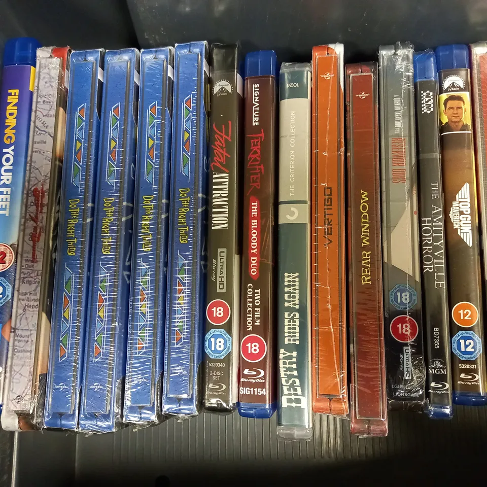 LOT OF 21 BLU-RAYS, TO INCLUDE DEADPOOL, HOWARD THE DUCK, SONIC THE HEDGEHOG, ETC