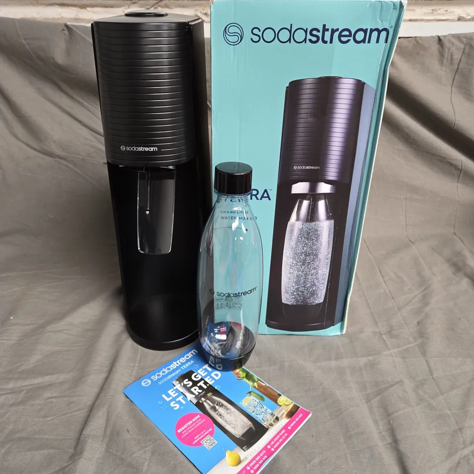 BOXED SODASTREAM SPARKLING WATER MAKER