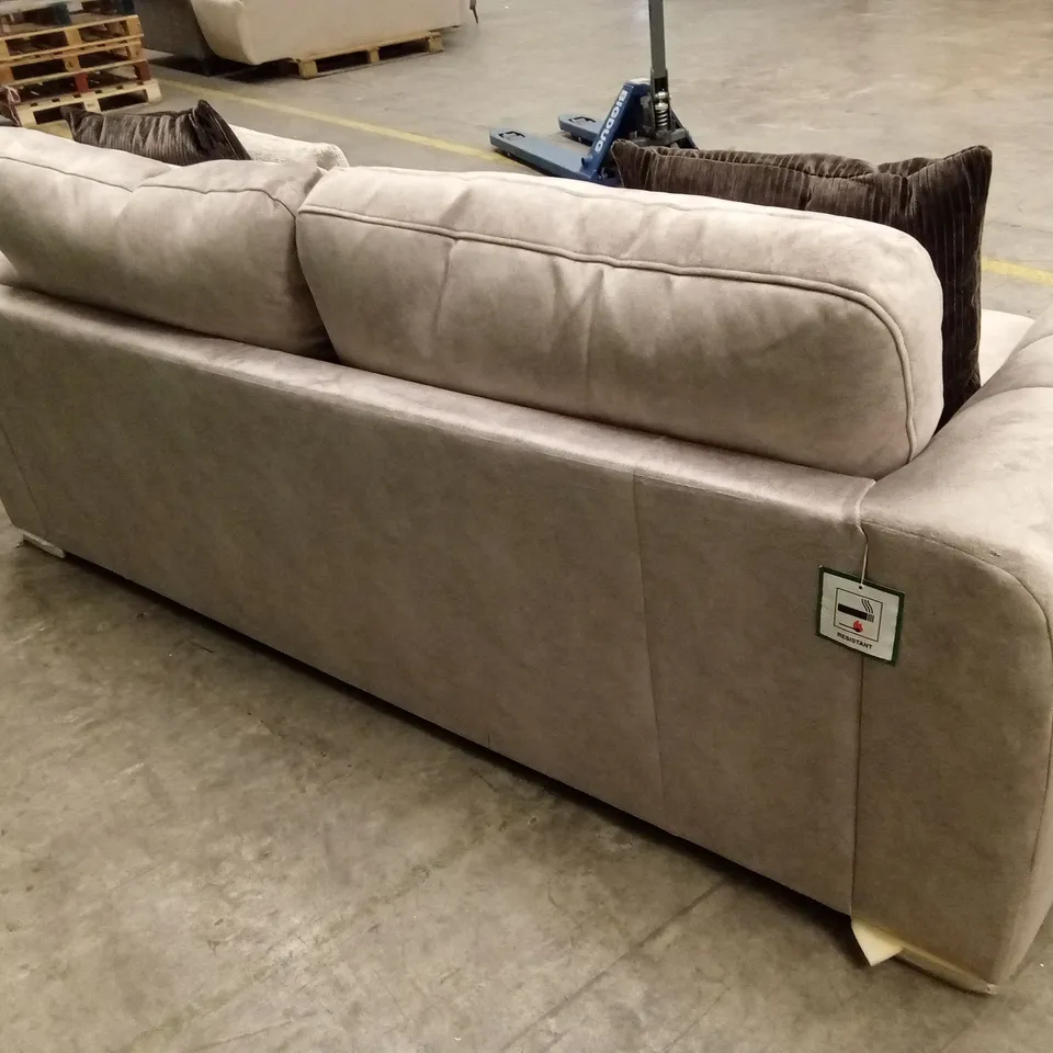 AMARA 3 SEATER SOFA - STONE RRP £1249