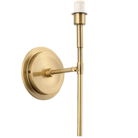 BOXED RENNES 1LT WALL BRASS