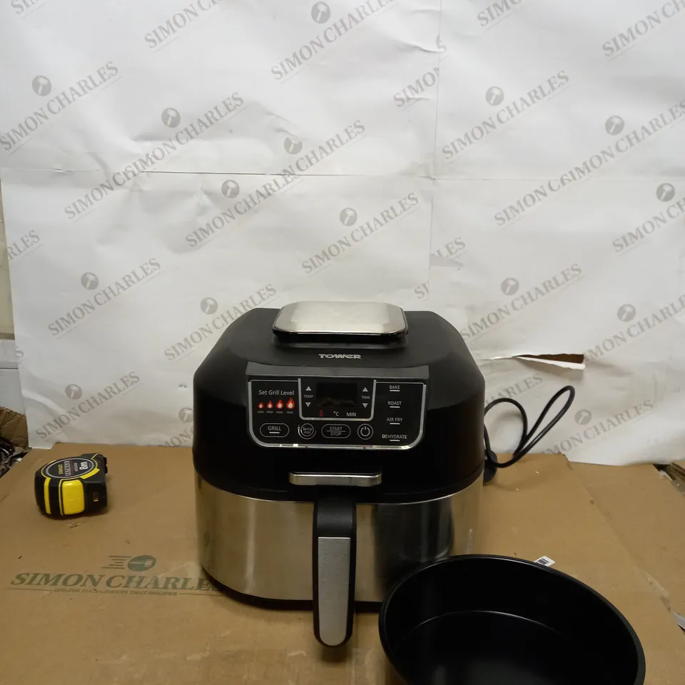 TOWER T17086 VORTX AIR FRYER AND GRILL