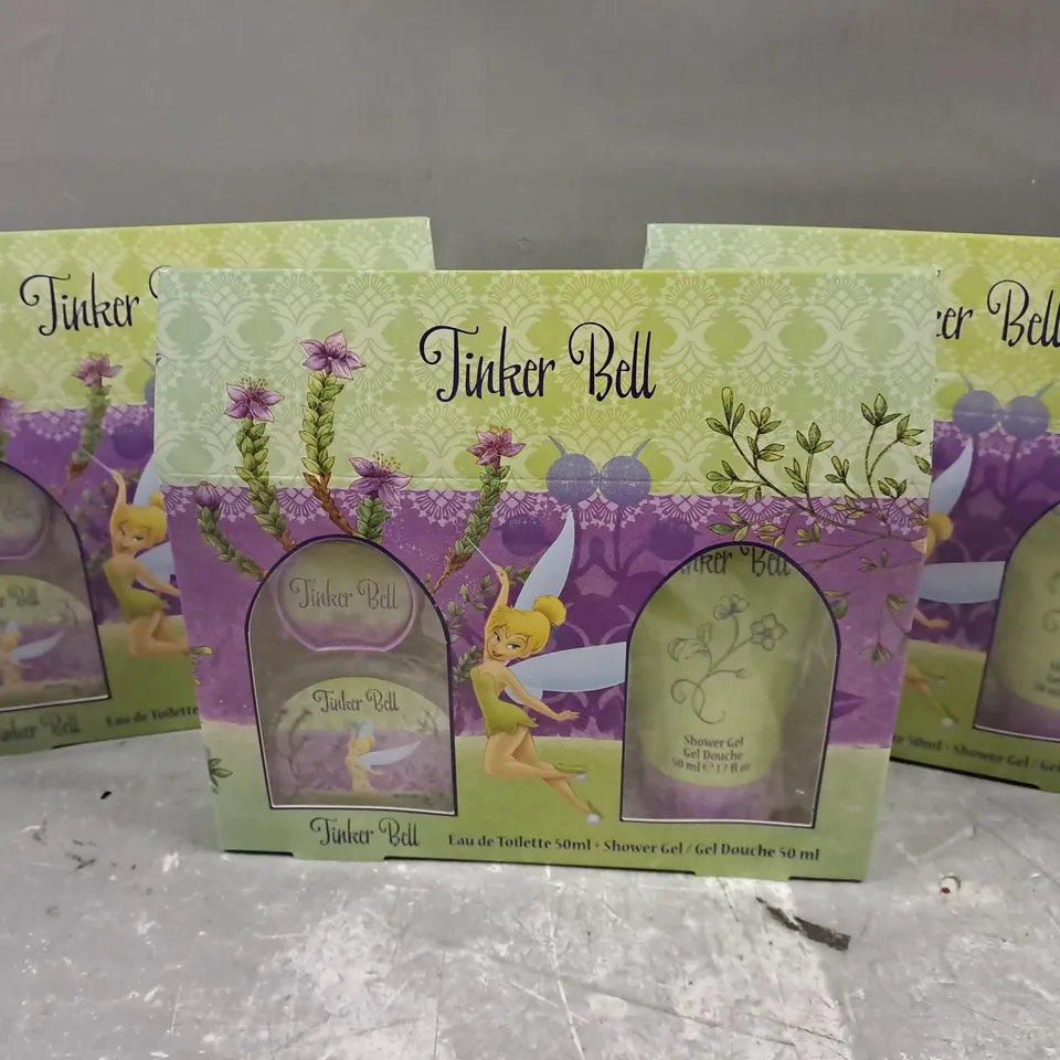 6 X DISNEY TINKERBELL EAU DE TOILETTE GIFTS SETS 