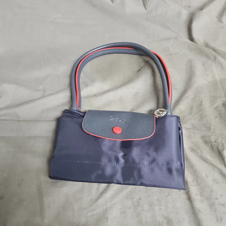 LONGCHAMP BAG IN NAVY BLUE/RED
