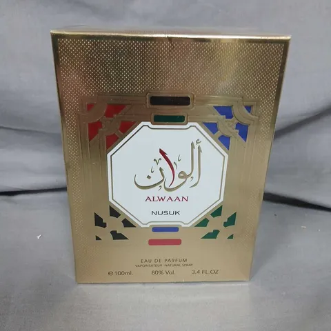 ALWAAN NUSUK EAU DE PARFUM – 100ML, NATURAL SPRAY