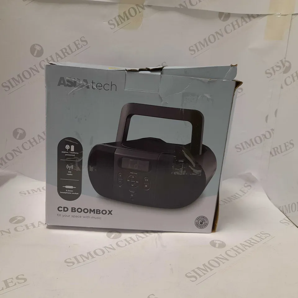 TECH CD BOOMBOX 3.5MM SOCKET