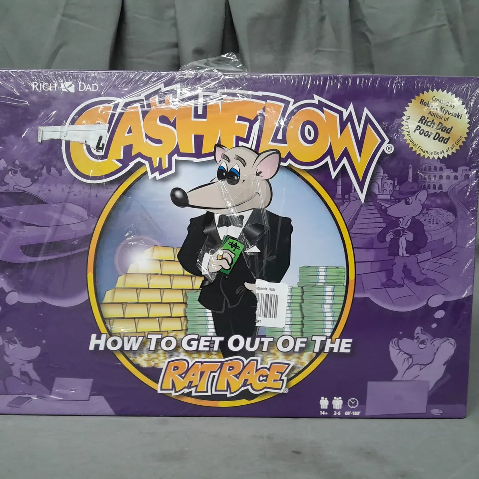 BOXED RICH DAD CASHFLOW RATRACE BOARD GAME