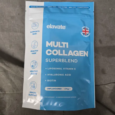 ELEVATE MULTI COLLAGEN SUPERBLEND UNFLAVOURED (176G)