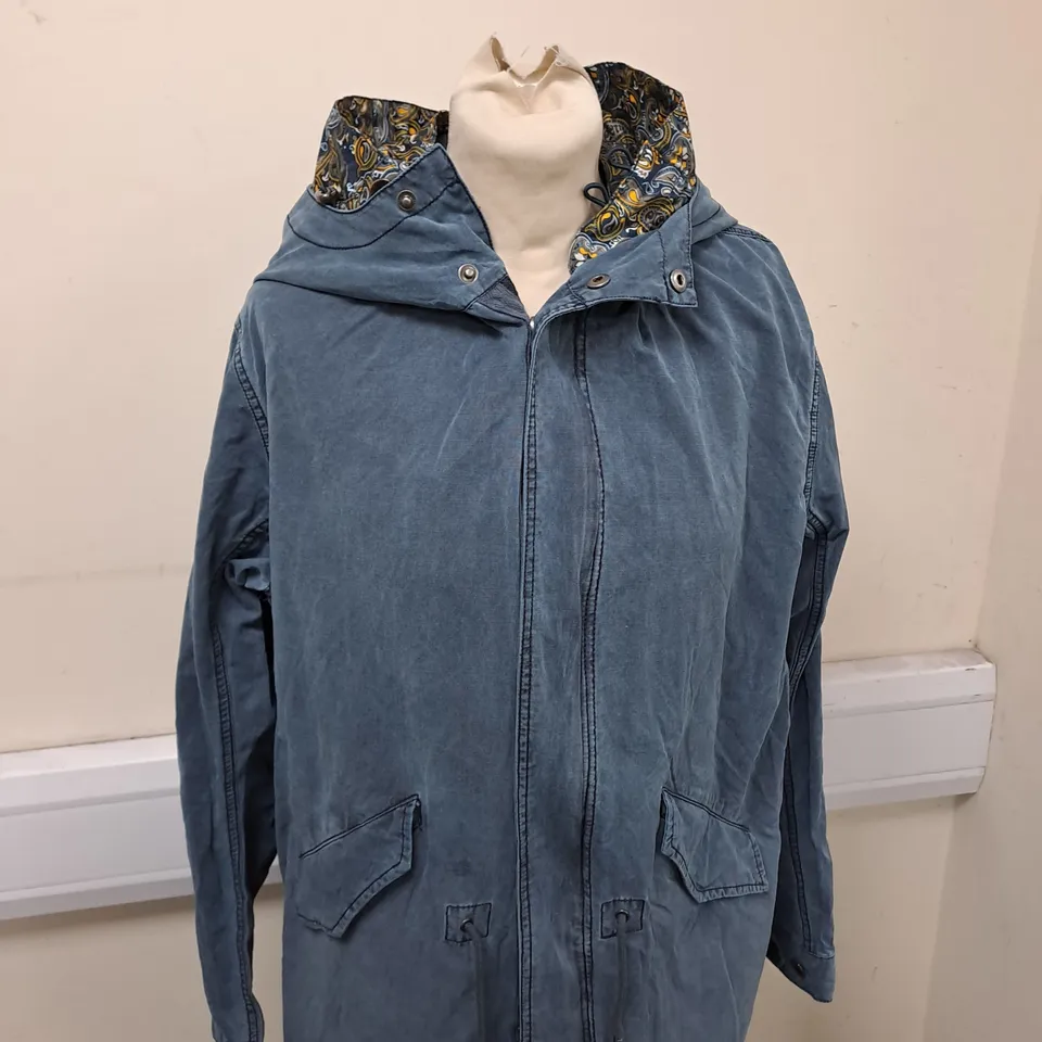 PRETTY GREEN PARKA SHELL COAT SIZE L