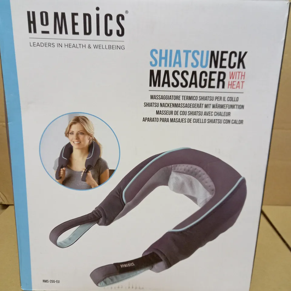 BOXED HOMEDICS SHIATSU NECK MASSAGER