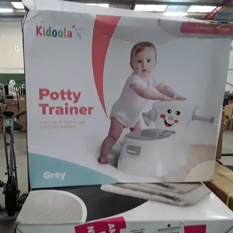 BOXED KIDOOLA POTTY TRAINER - GREY